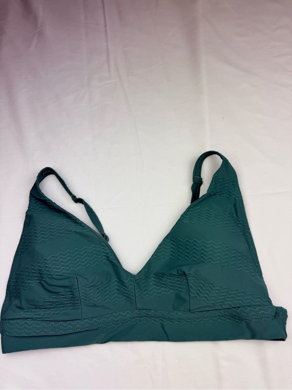 Aerie‎ swim Deep Teal Bralette - Women size XL
